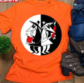 Round Art Spy Vs Spy Unisex T-Shirt