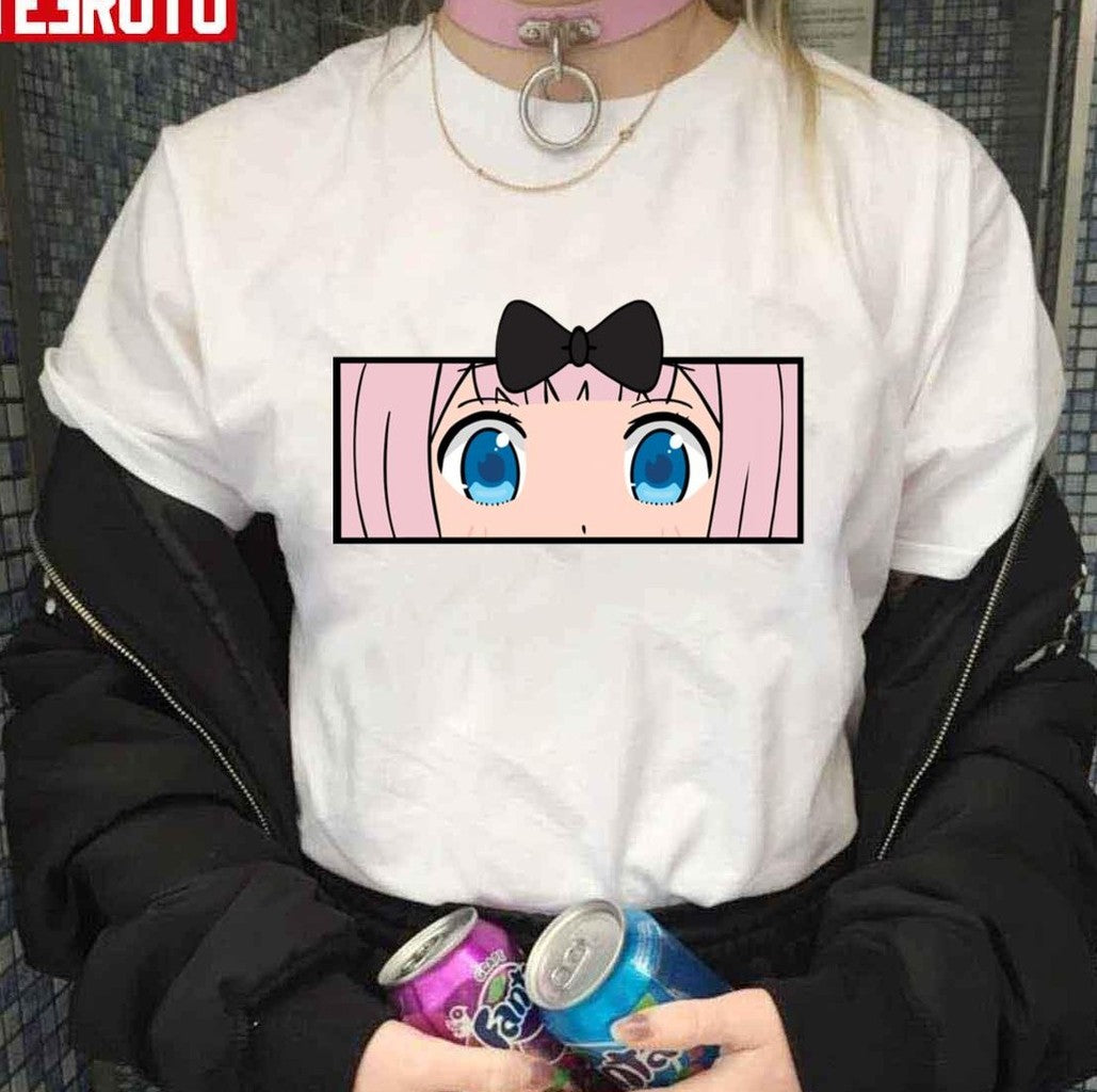 Beautiful Chika Fujiwara Eyes Kaguya-sama Love is War Unisex T-Shirt
