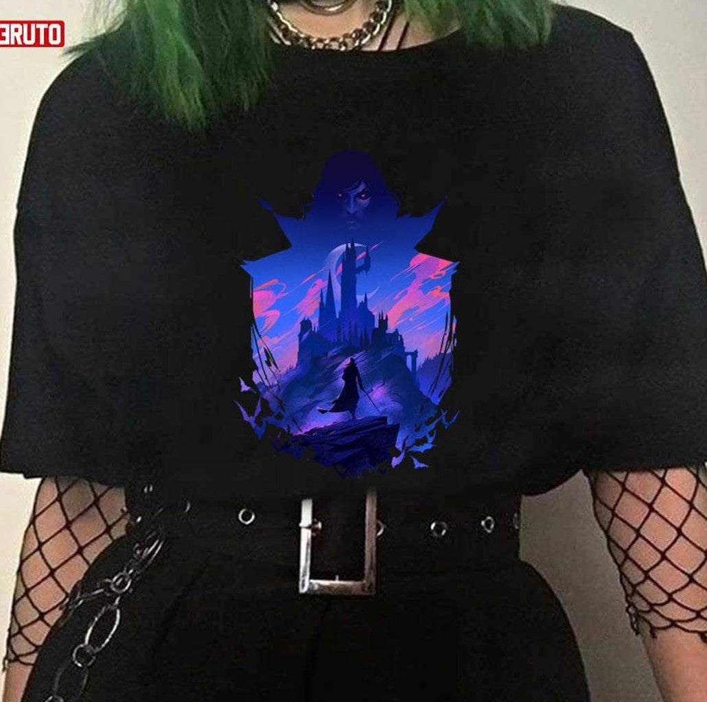 Awesome Castlevania Anime Fanart Unisex T-Shirt