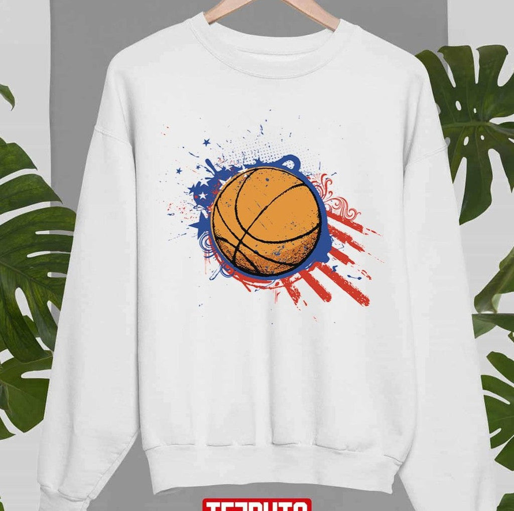 Basketball Ball Unisex Sweatshirt