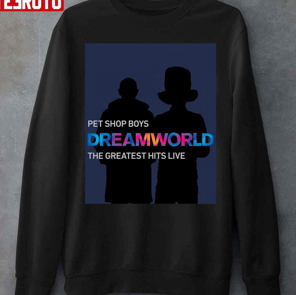 Pet Shop Boys Dreamworld The Greatest Hits Live Unisex T-Shirt