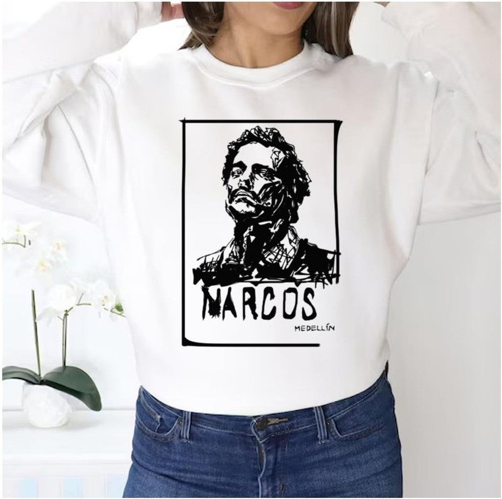 Sketch Art Pablo Narcos Fan Art Unisex Sweatshirt