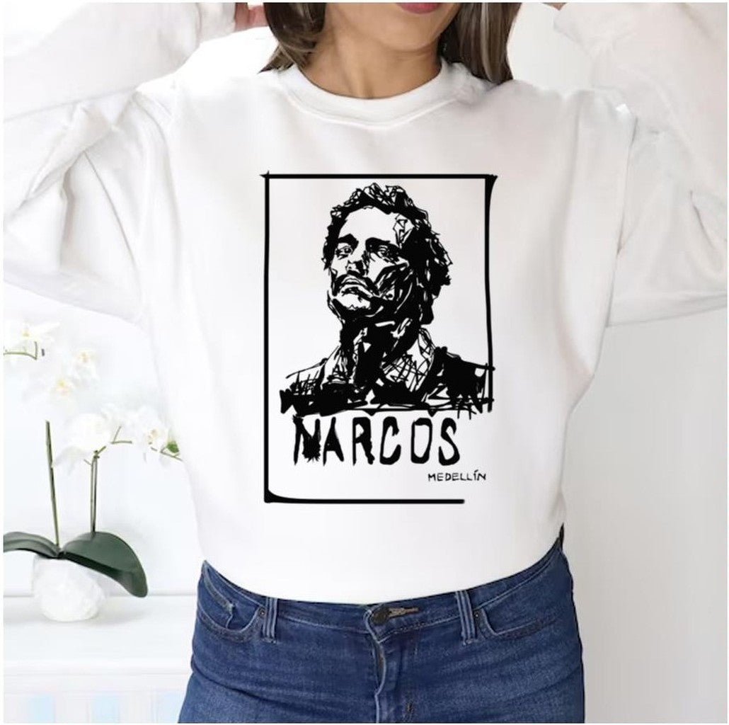 Sketch Art Pablo Narcos Fan Art Unisex Sweatshirt