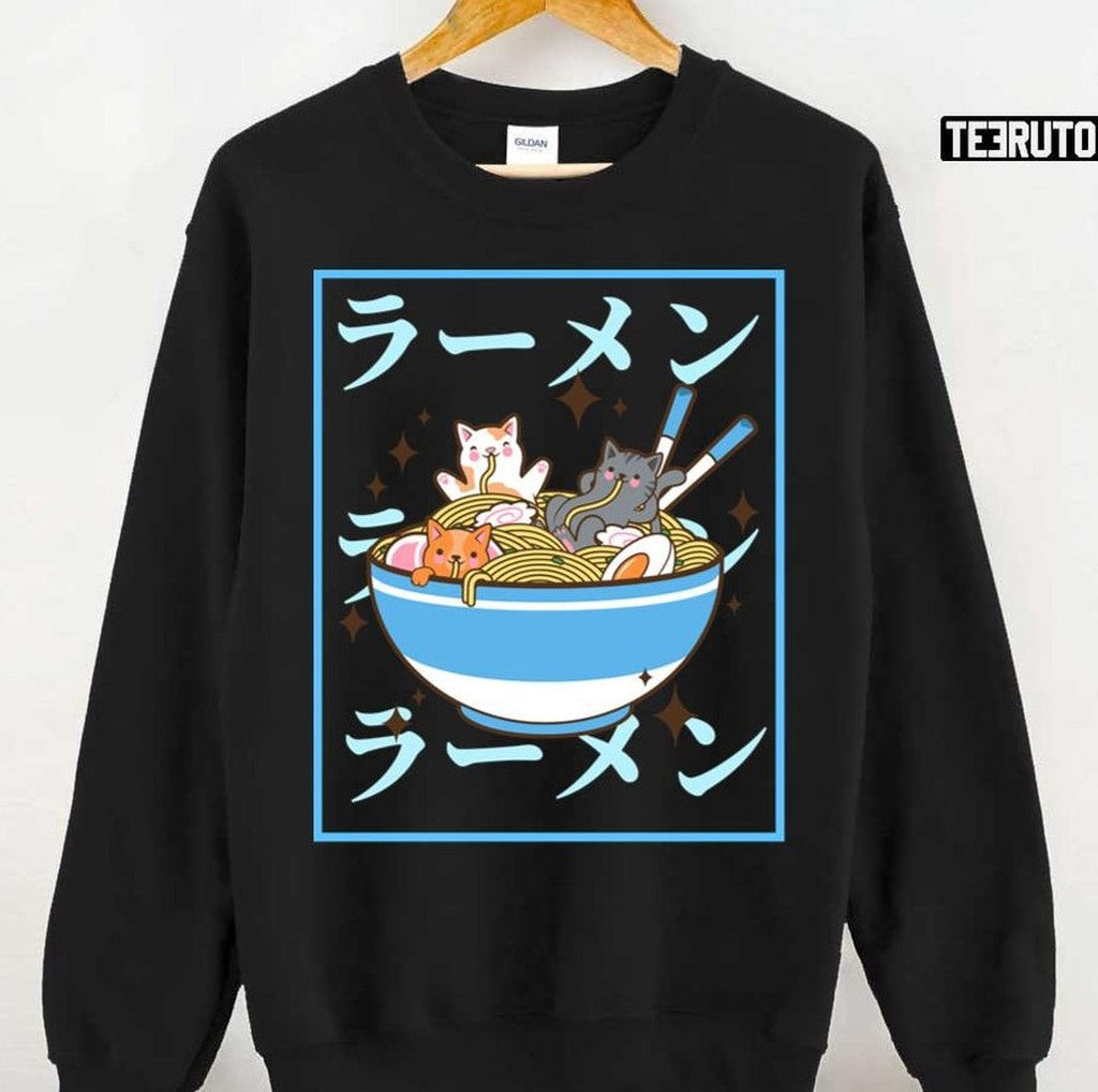 Neko Love Ramen Unisex Hoodie