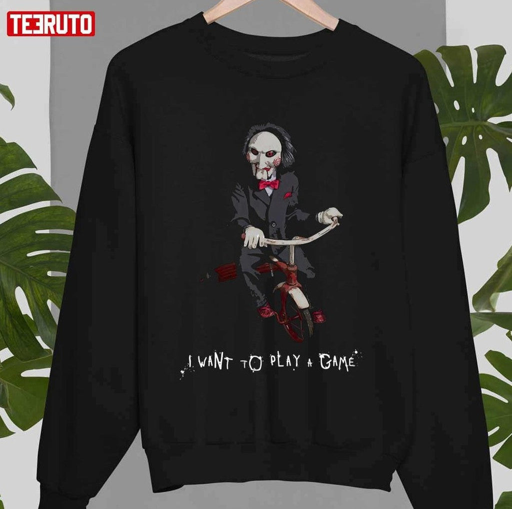 Saw I Want To Play A Game Jigsaw Unisex T-Shirt