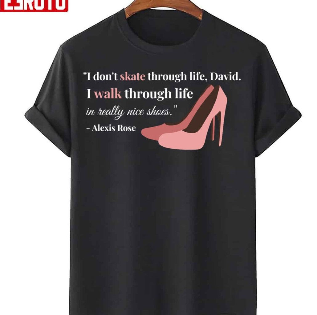 Schitt's Creek Alexis I Dont Skate Through Life Quote Sweatshirt