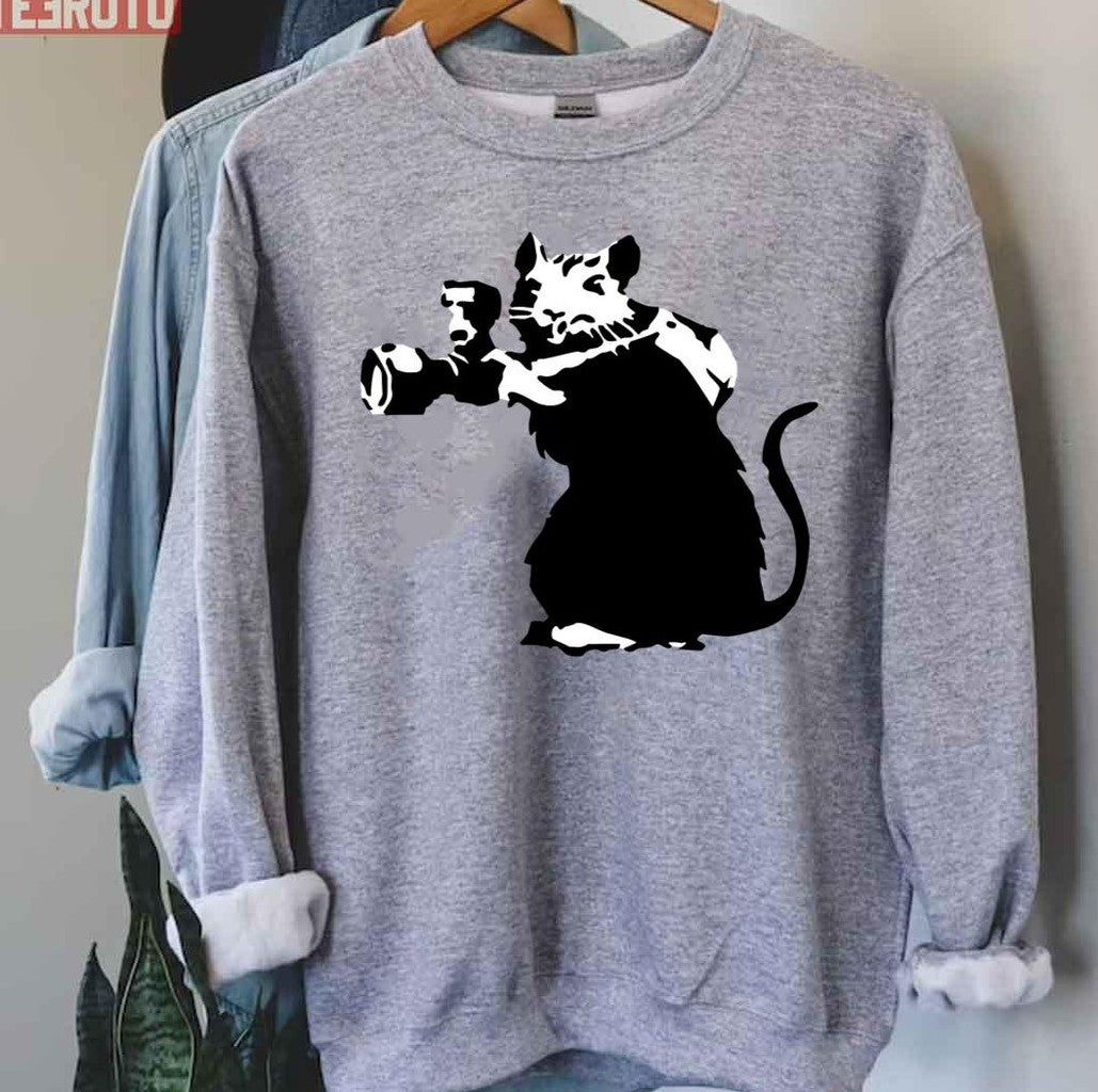Banksy Rat Photographer Unisex T-Shirt