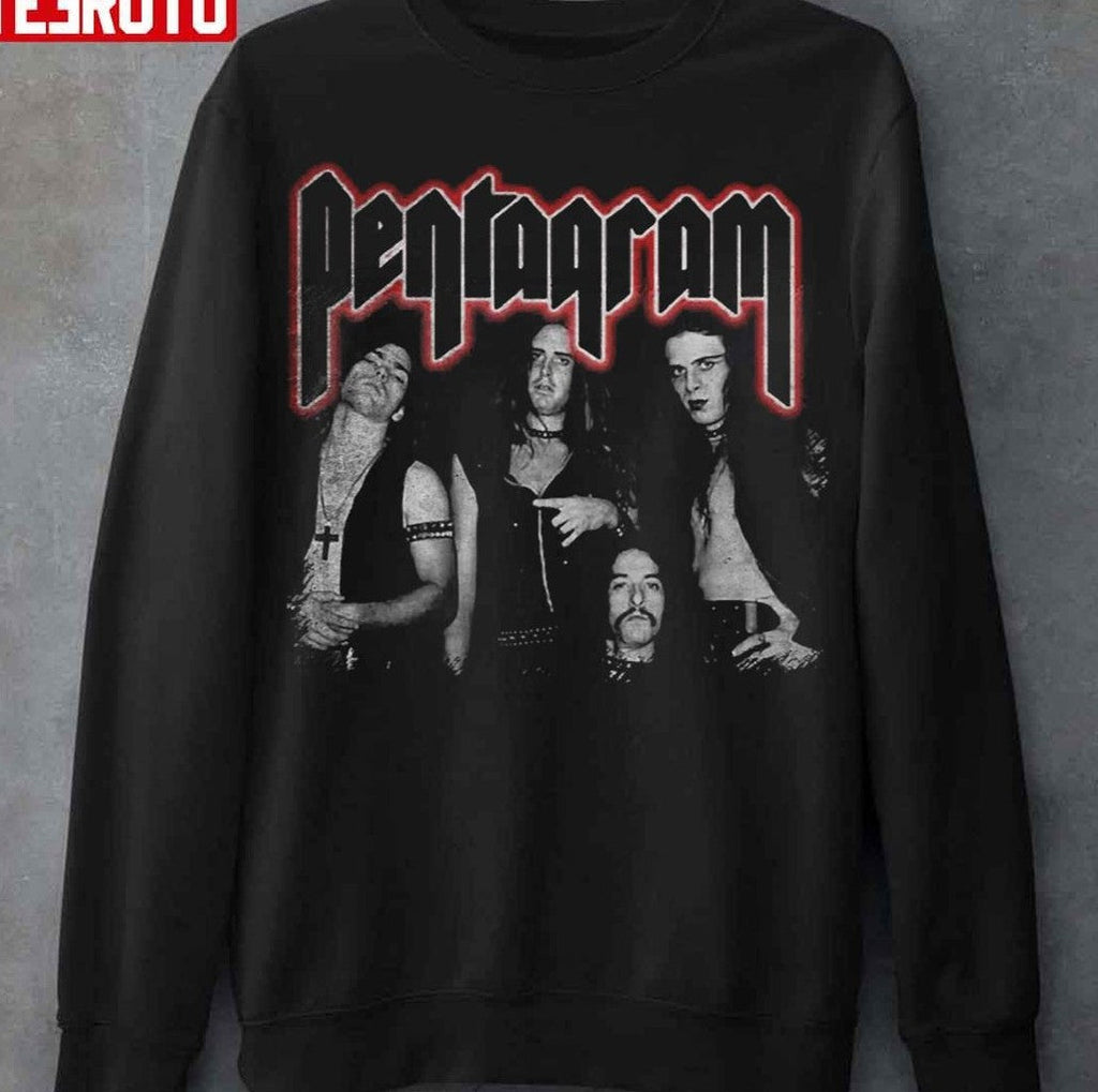 Pentagrams Metal Unisex T-Shirt