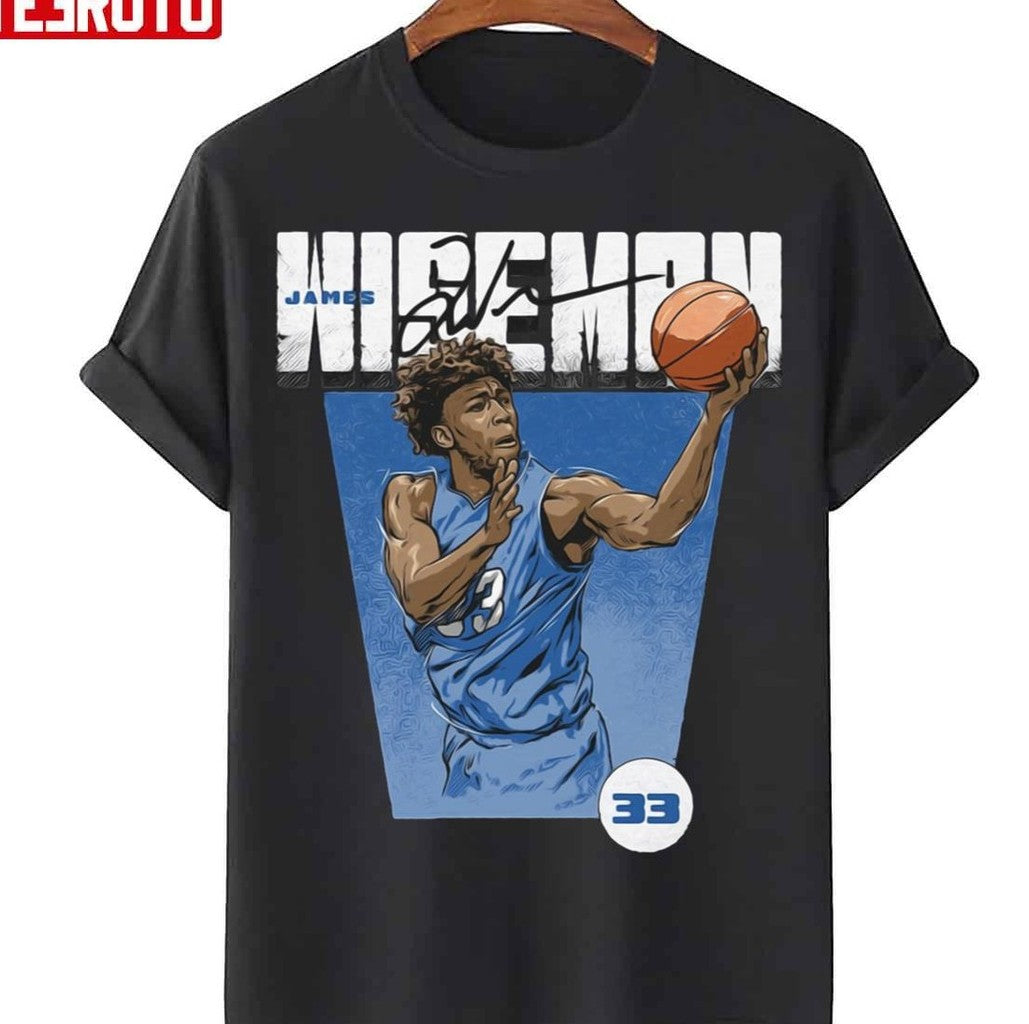 Signature Design James Wiseman Basketball Unisex T-Shirt