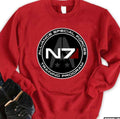 Special N7 Recruit Patch Mass Effect Unisex Sweatshirt