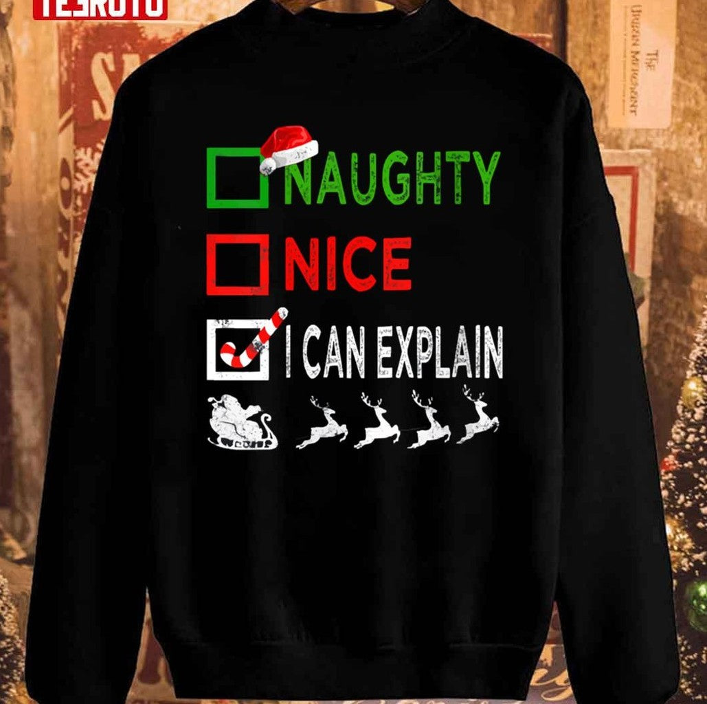 Santa I Can Explain Unisex Sweatshirt