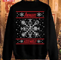 Avengers Assemble Holiday Sweater Ugly Christmas Unisex Sweatshirt
