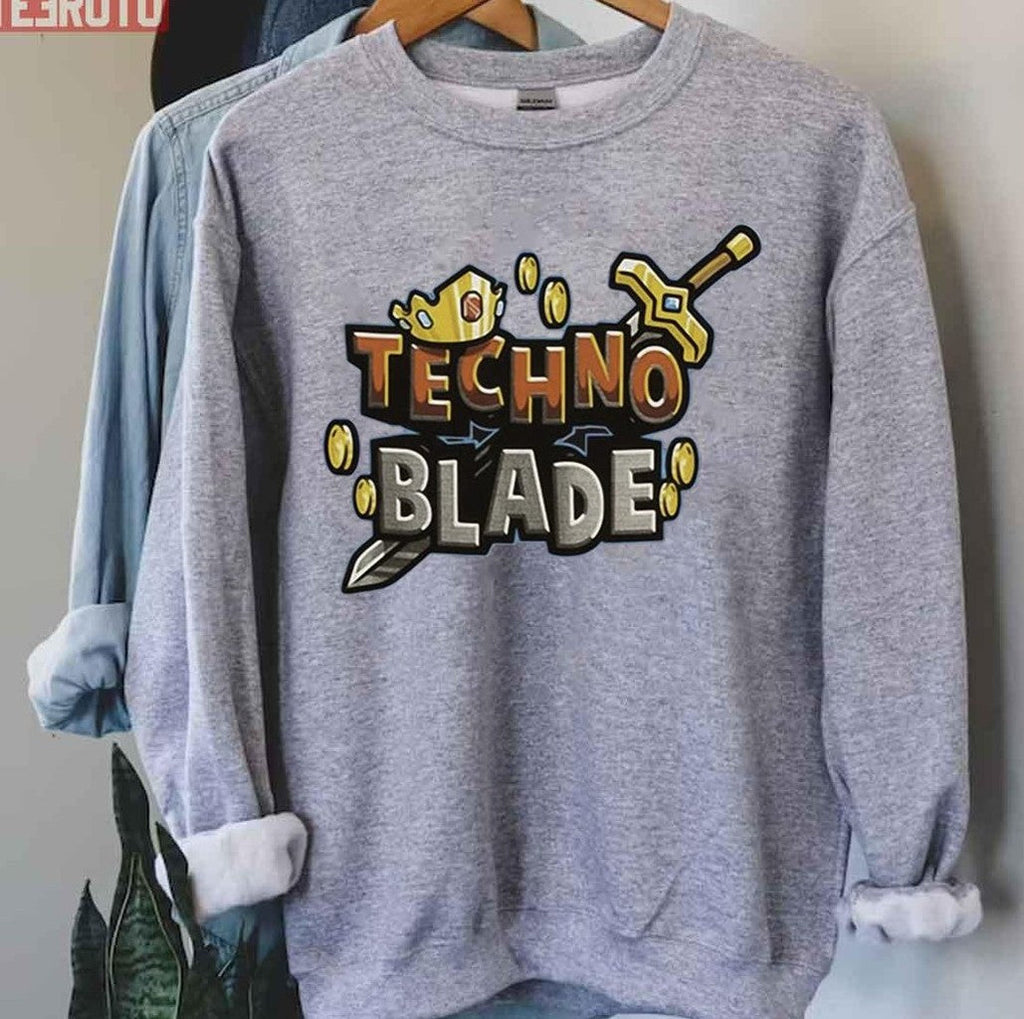 Technoblade Game Logo Unisex Sweatshirt