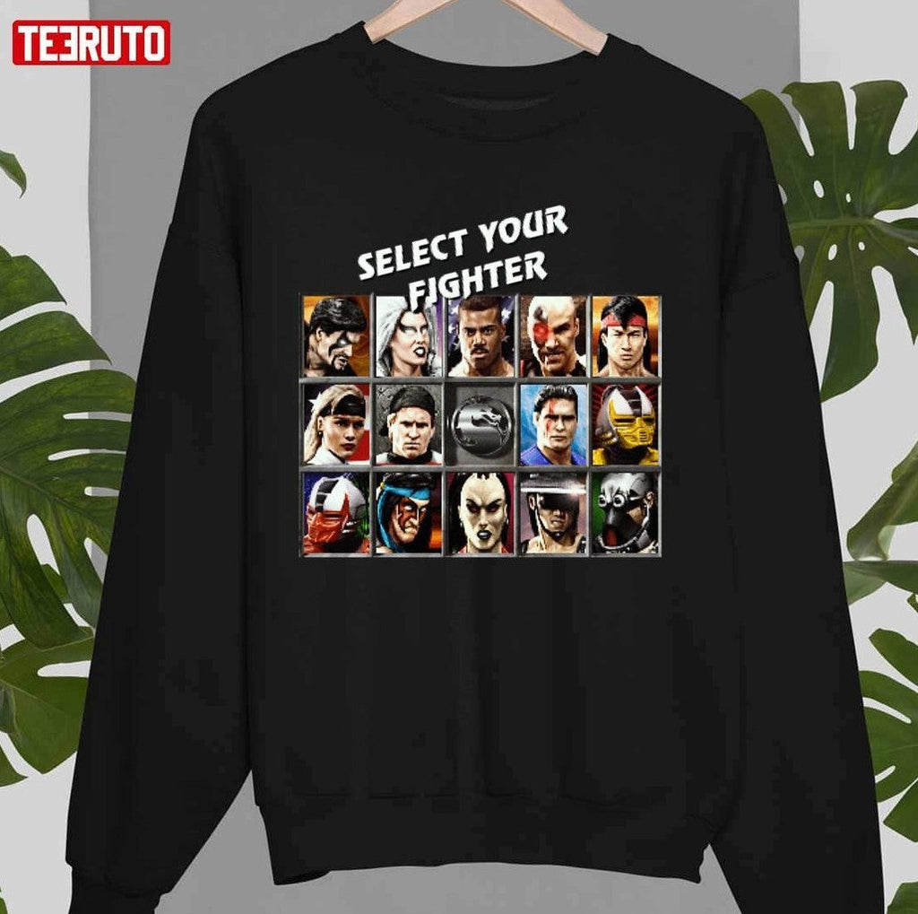 Select Your Fighter Mortal Kombat 3 Unisex T-Shirt
