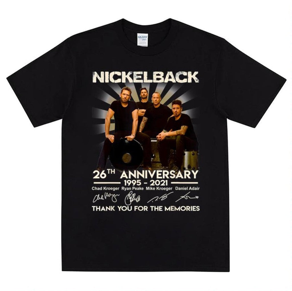 26th Anniversary Nickelbacks Art Music Legend Unisex T-Shirt