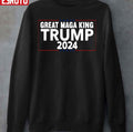 The Great Maga King Trump 2024 Unisex Sweatshirt