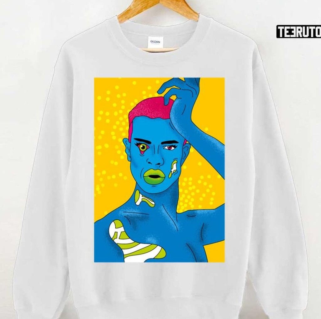 Psychedelic Yvie Oddly Zombie Unisex T-Shirt