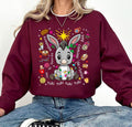 Mi BurritoO SabaneE Mexican Christmas Donkey Spanish Xmas Sweatshirt, Mi Burri Sabaner Christmas Sweatshirt