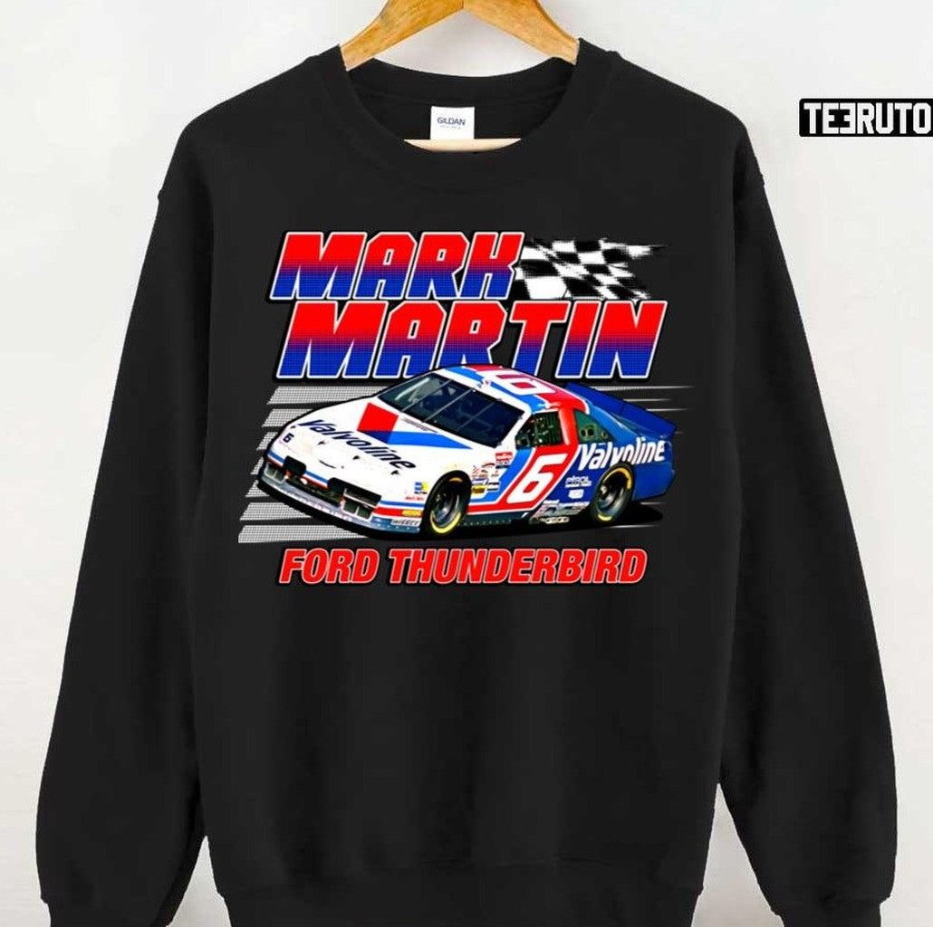 Number 6 Nascar Driver 90s Style Mark Martin Unisex Sweatshirt