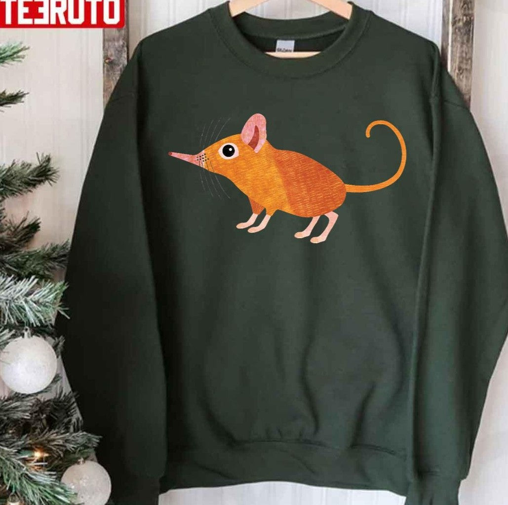 S Is For Shrew Elephant Christmas Unisex Sweatshirt