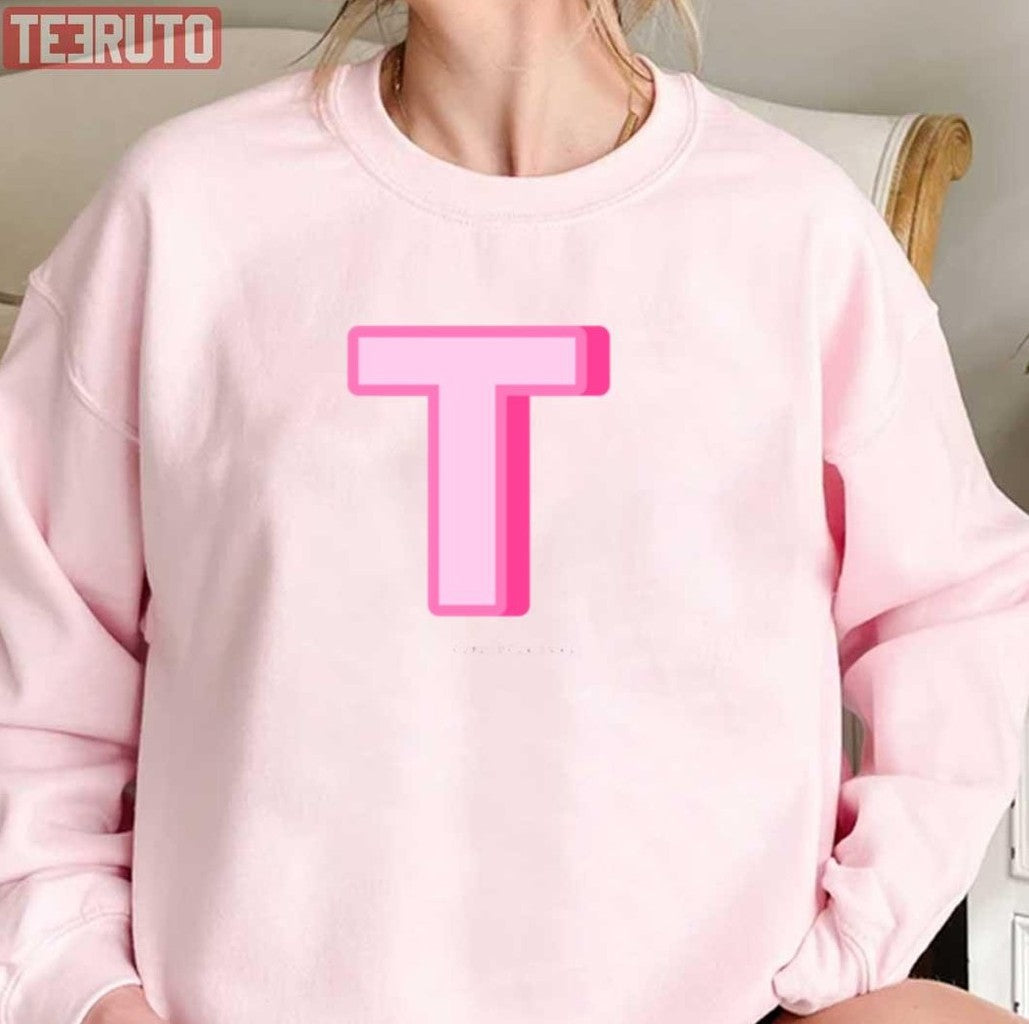 T Pink Preppy Unisex T-Shirt