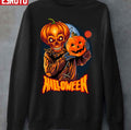 Be Afraid Be Very Afraid Halloween Monster Unisex Sweatshirt