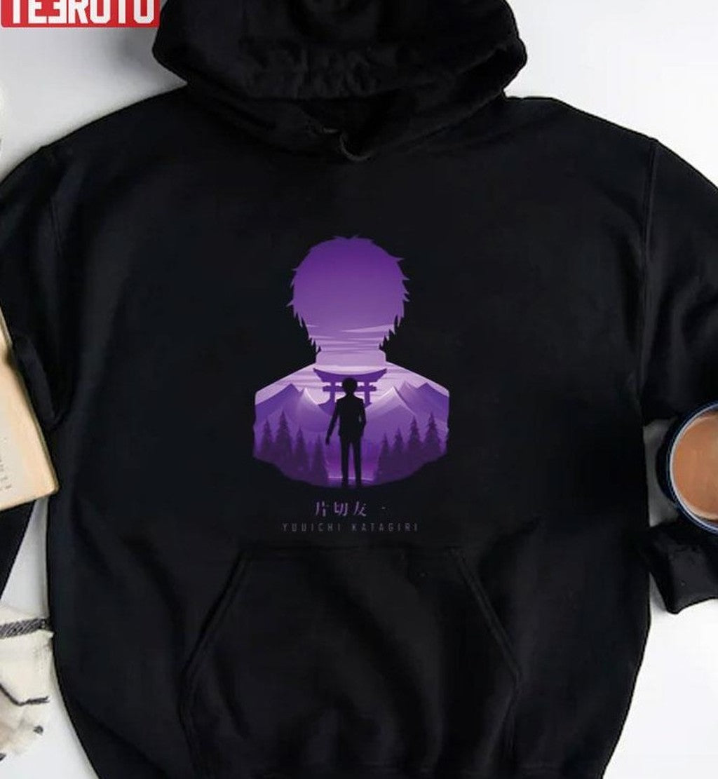 Silhouette Yuuichi Tomodachi Game Unisex T-Shirt