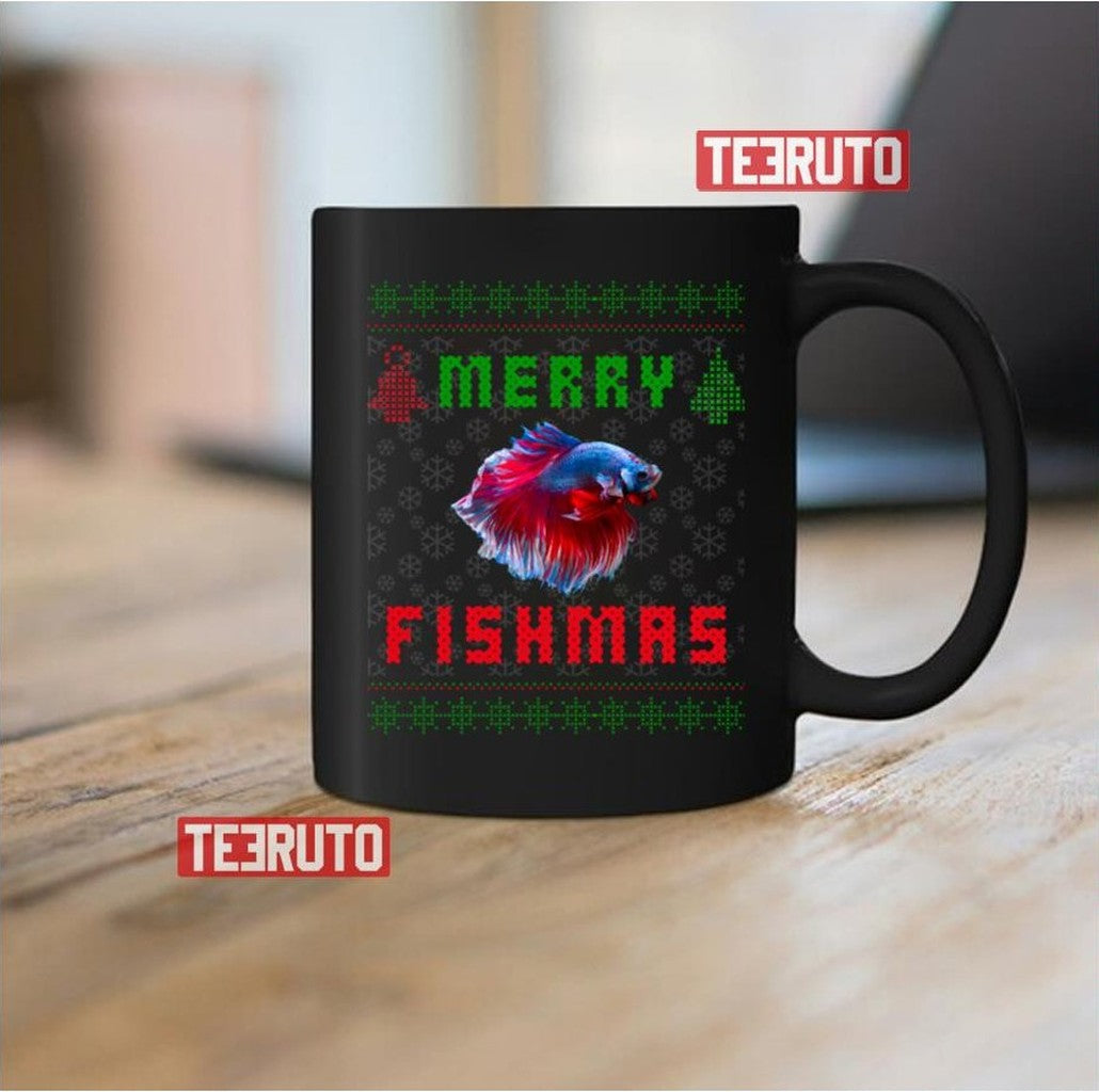 Betta Fish Siamese Fighting Fish Christmas Unisex Sweatshirt