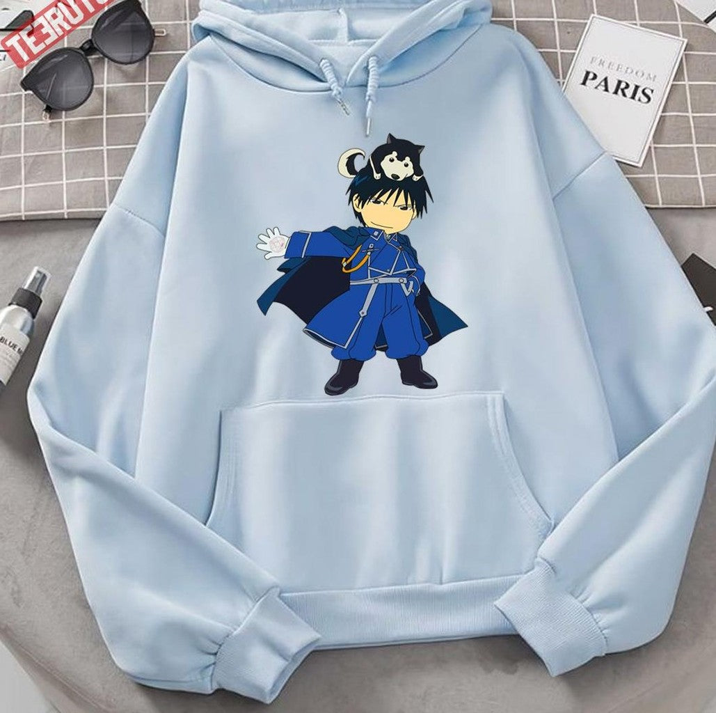 Roy Mustang Chibi Design Fullmetal Alchemist Unisex Hoodie
