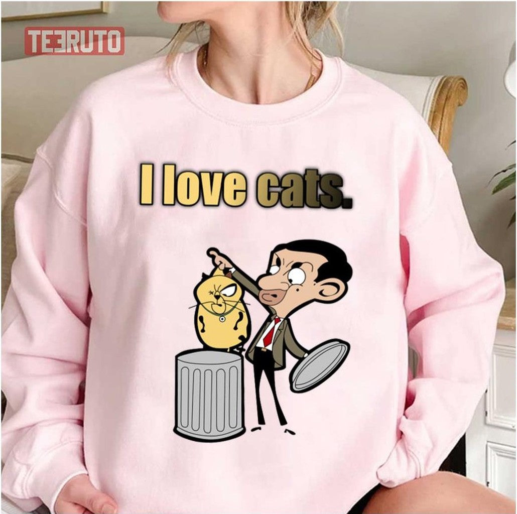 Mr Bean With Scrapper Unisex T-Shirt