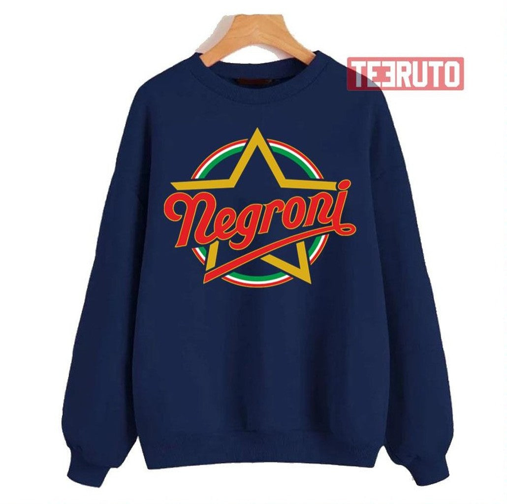 Negroni Star Cocktail Unisex Sweatshirt