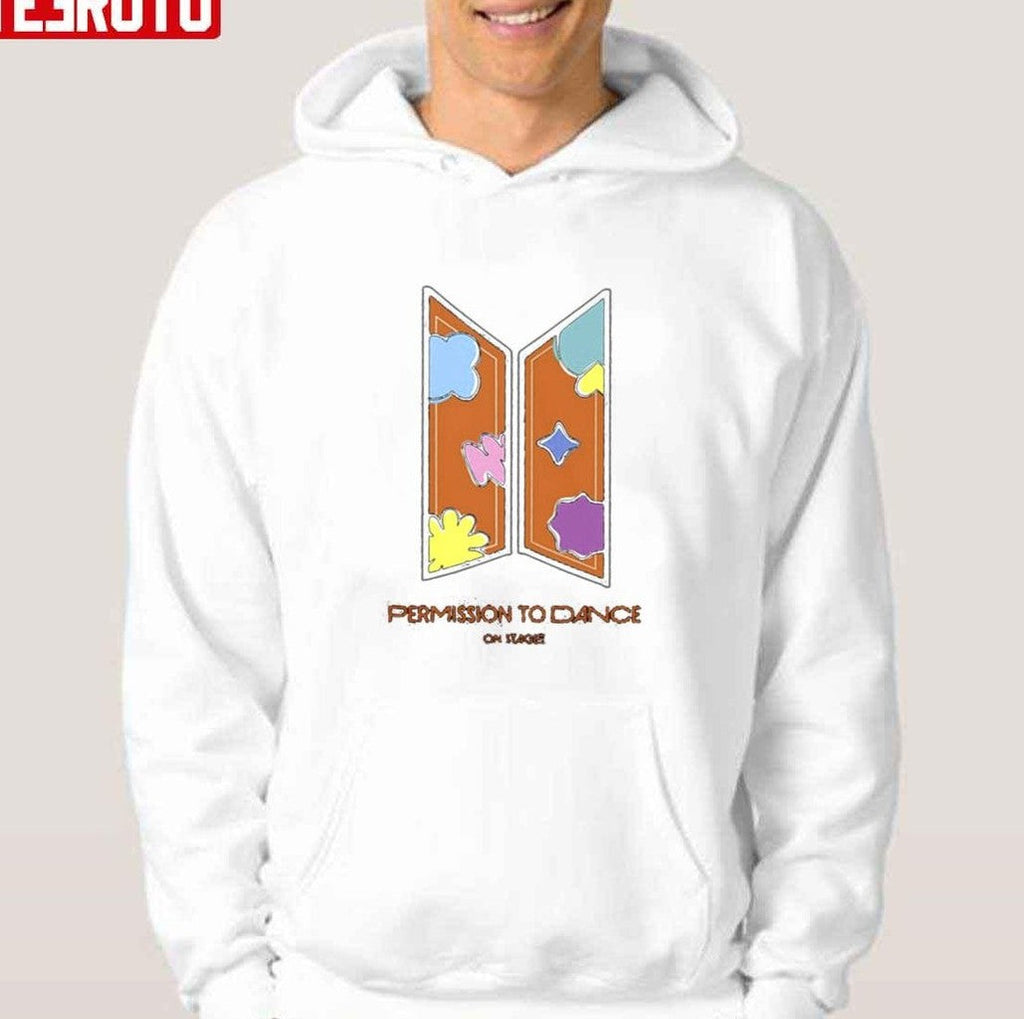Permission To Dance On Stage Usa 2021 Army Bts Unisex Sweatshirt