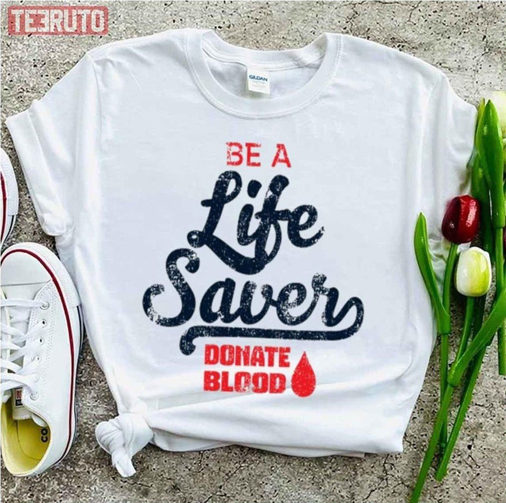 Be Cool Give Blood Donate Unisex T-Shirt