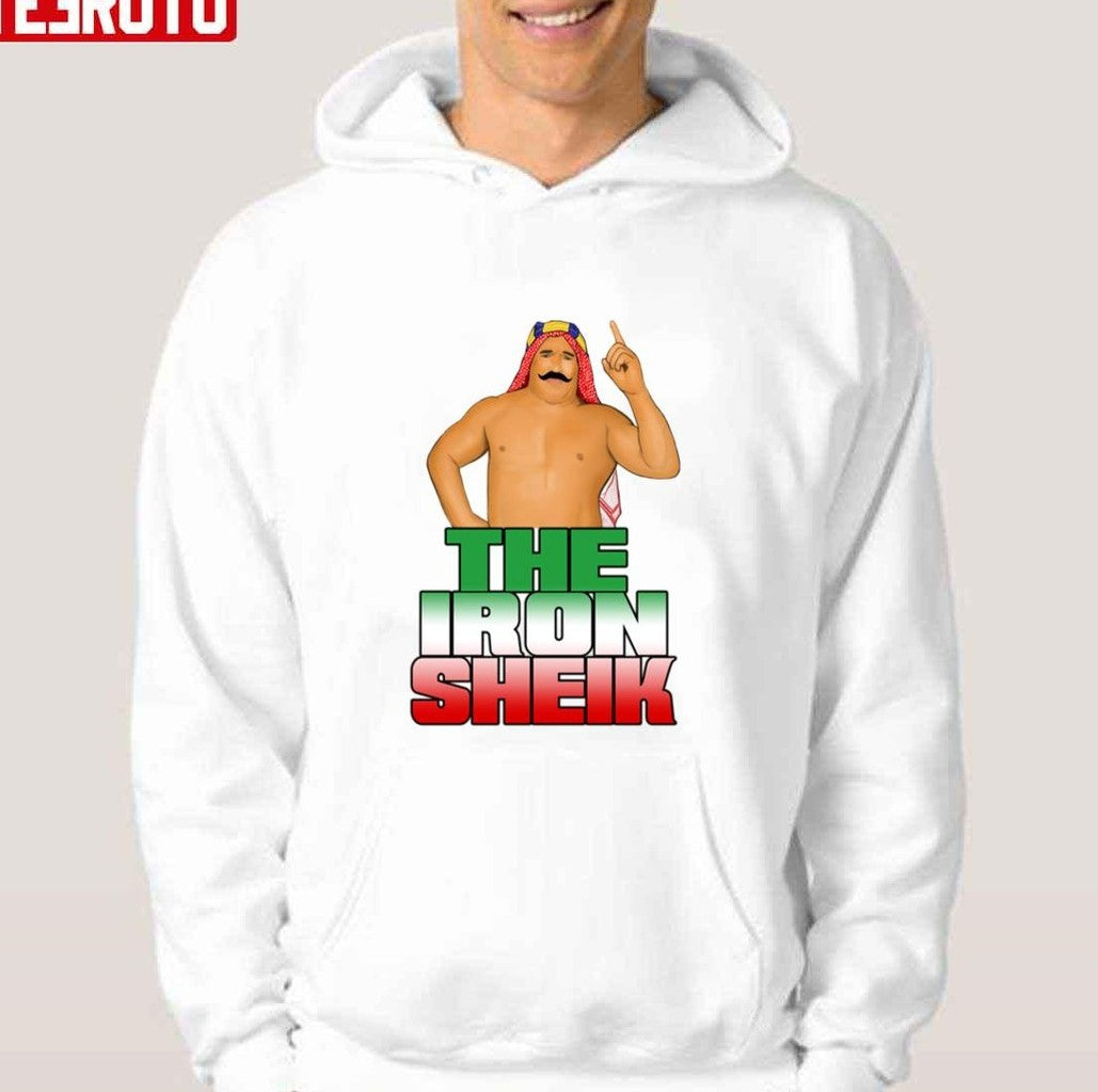 Sheik The Iron Sheik Wrestler Unisex Hoodie