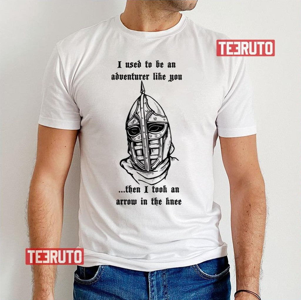Arrow In The Knee The Elder Scrolls Unisex T-Shirt