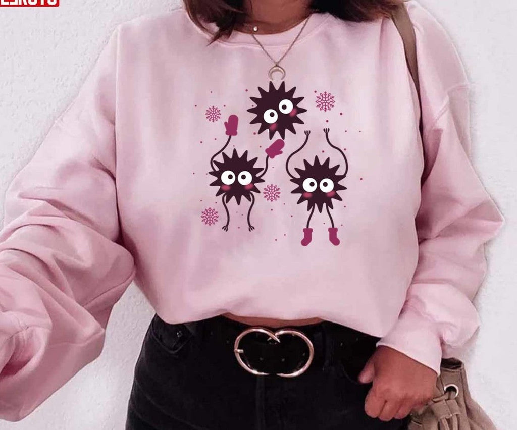 Susuwatari Soot Sprites Spirited Away Unisex Sweatshirt