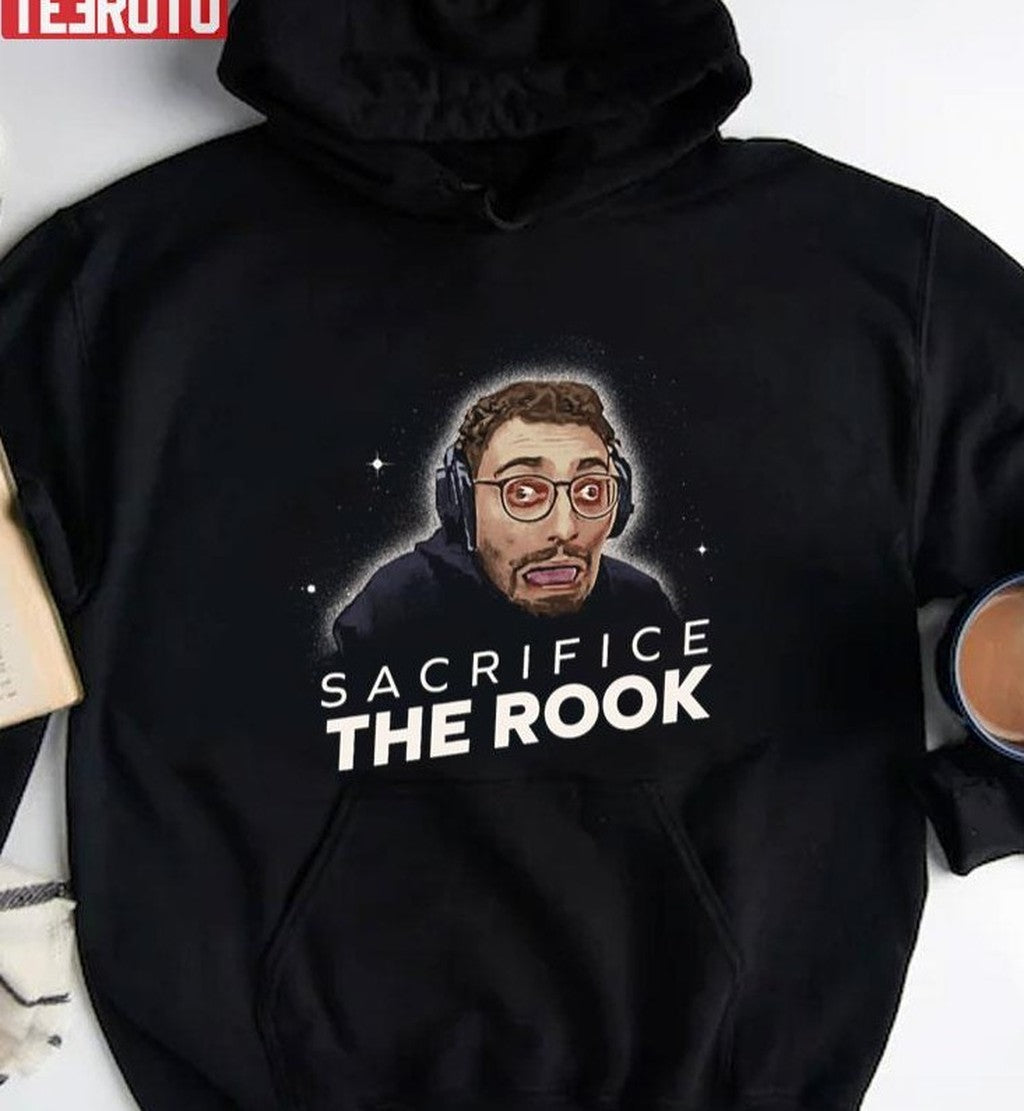 Sacrifice The Rook Gothamchess Meme Unisex Sweatshirt
