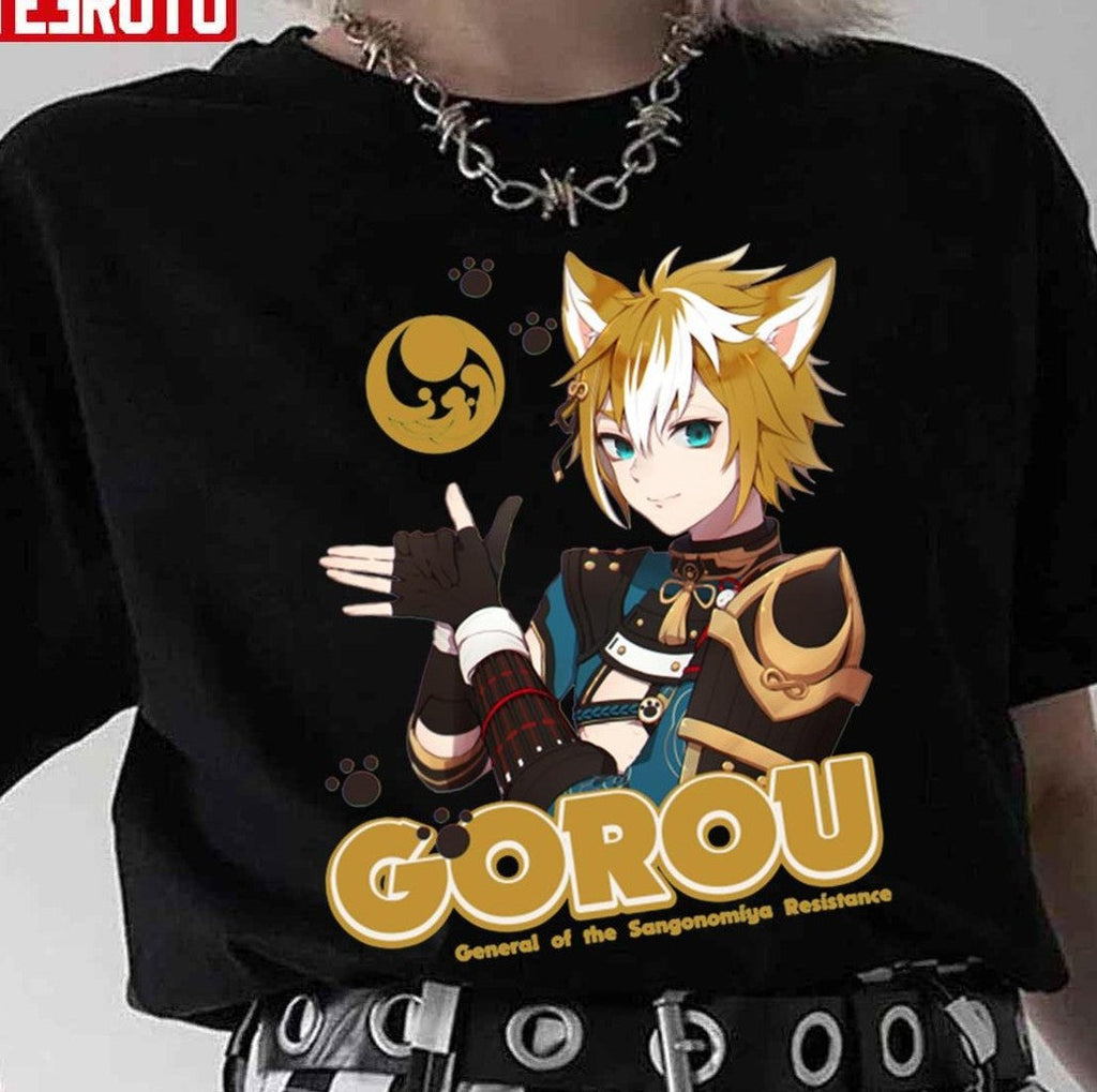 Sangonomiya Resistance Gorou Genshin Impact Unisex T-Shirt