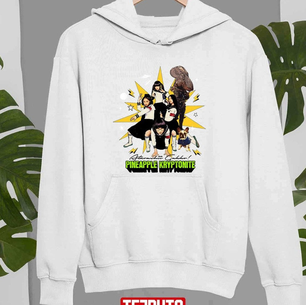 Signature Pose Atarashii Gakko Pineapple Kryptonite Unisex Sweatshirt