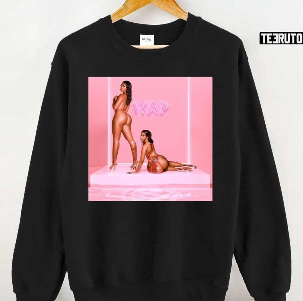 Sexy Megan Thee Stallion And Cardi B Wap Unisex T-Shirt
