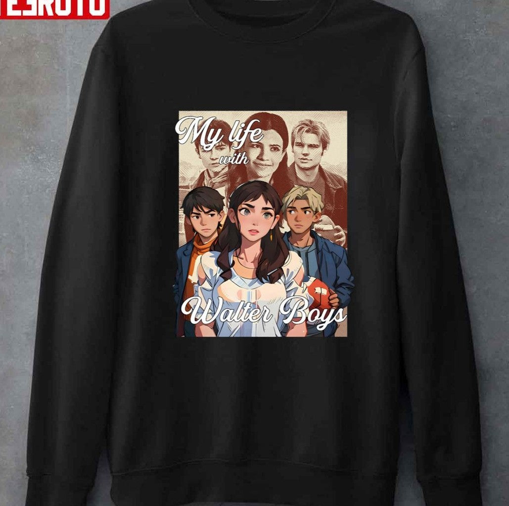 My Life With Walter Boys, Animated Art Unisex Sweatshirt