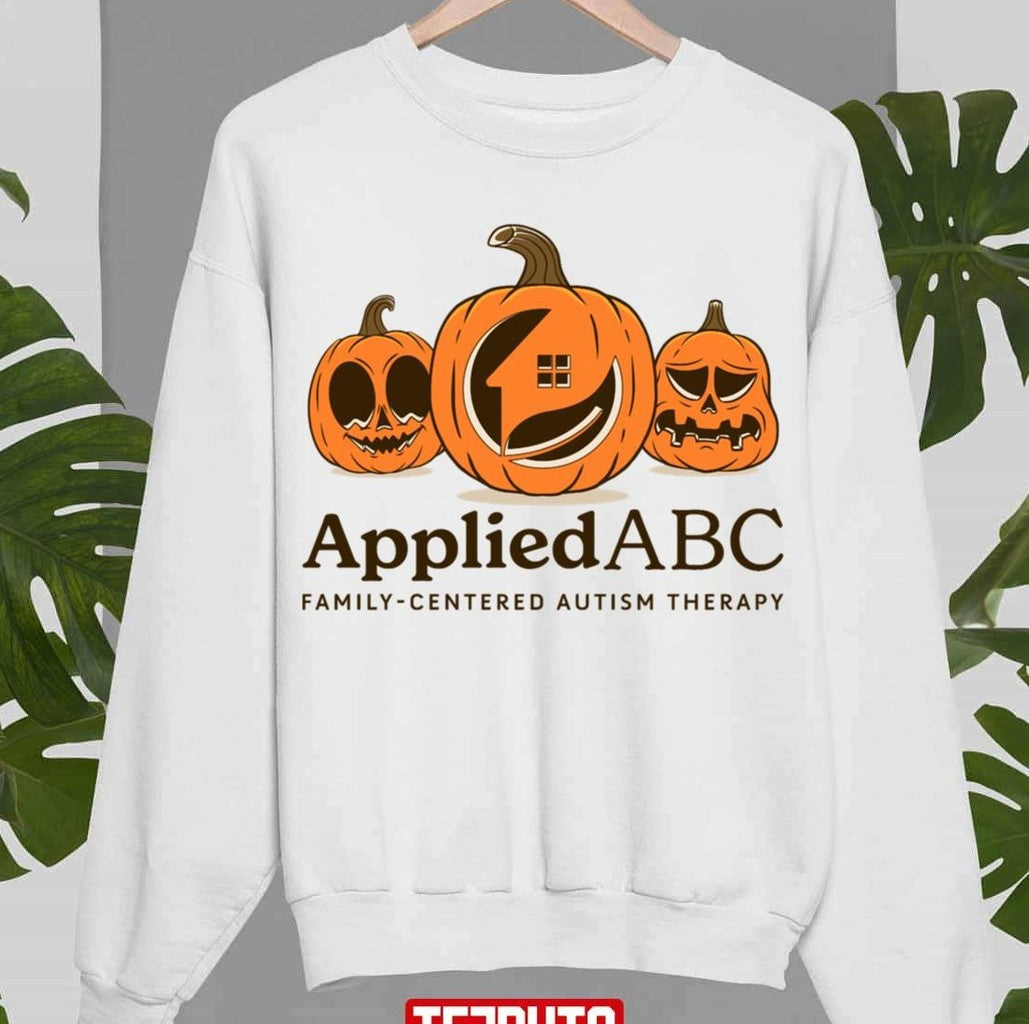 Applied Abc Autumn Logo Halloween Unisex Sweatshirt