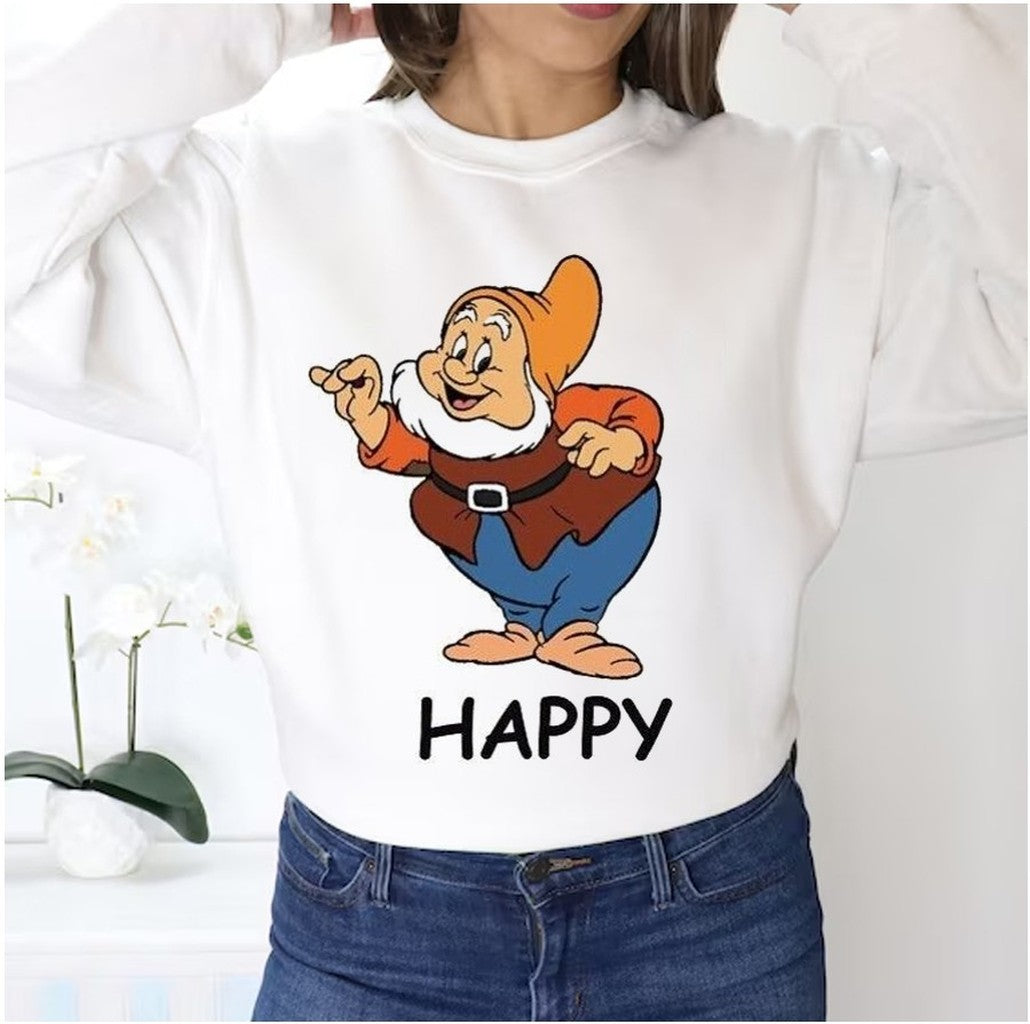 The Happy Seven Dwarfs Cute Unisex Sweatshirt