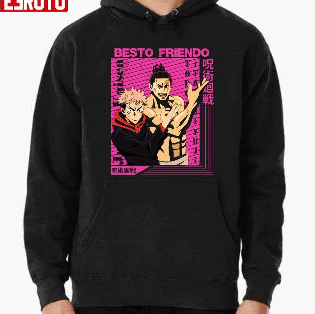 Besto Friendo Yuji &amp; Todo Jujutsu Kaisen Unisex T-Shirt