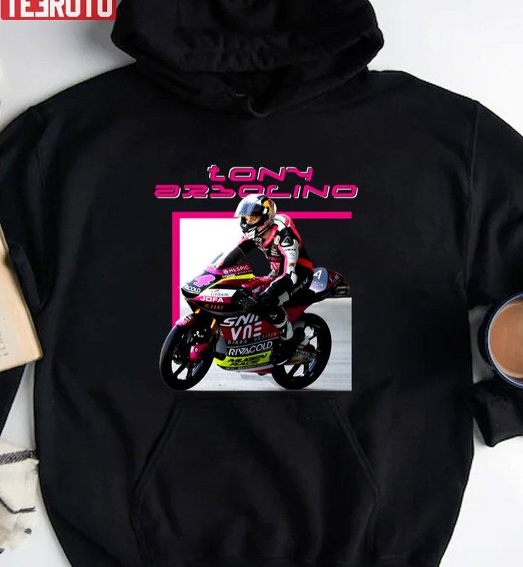 Moto3 Champion Pro Tony Antonio Arbolino Number 14 Fan Unisex Sweatshirt