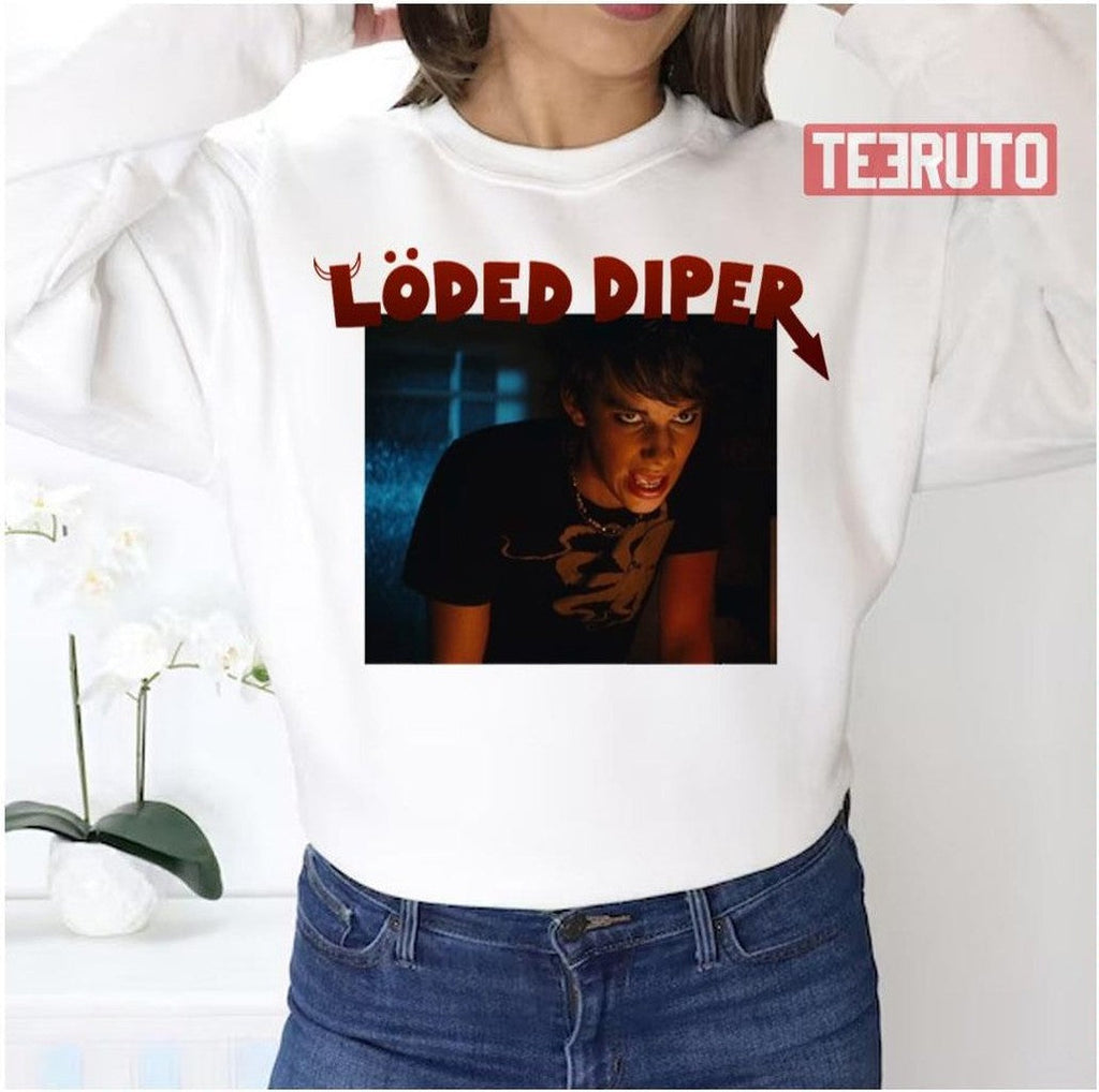 The Devil Face Loded Diper Rodrick Unisex Sweatshirt