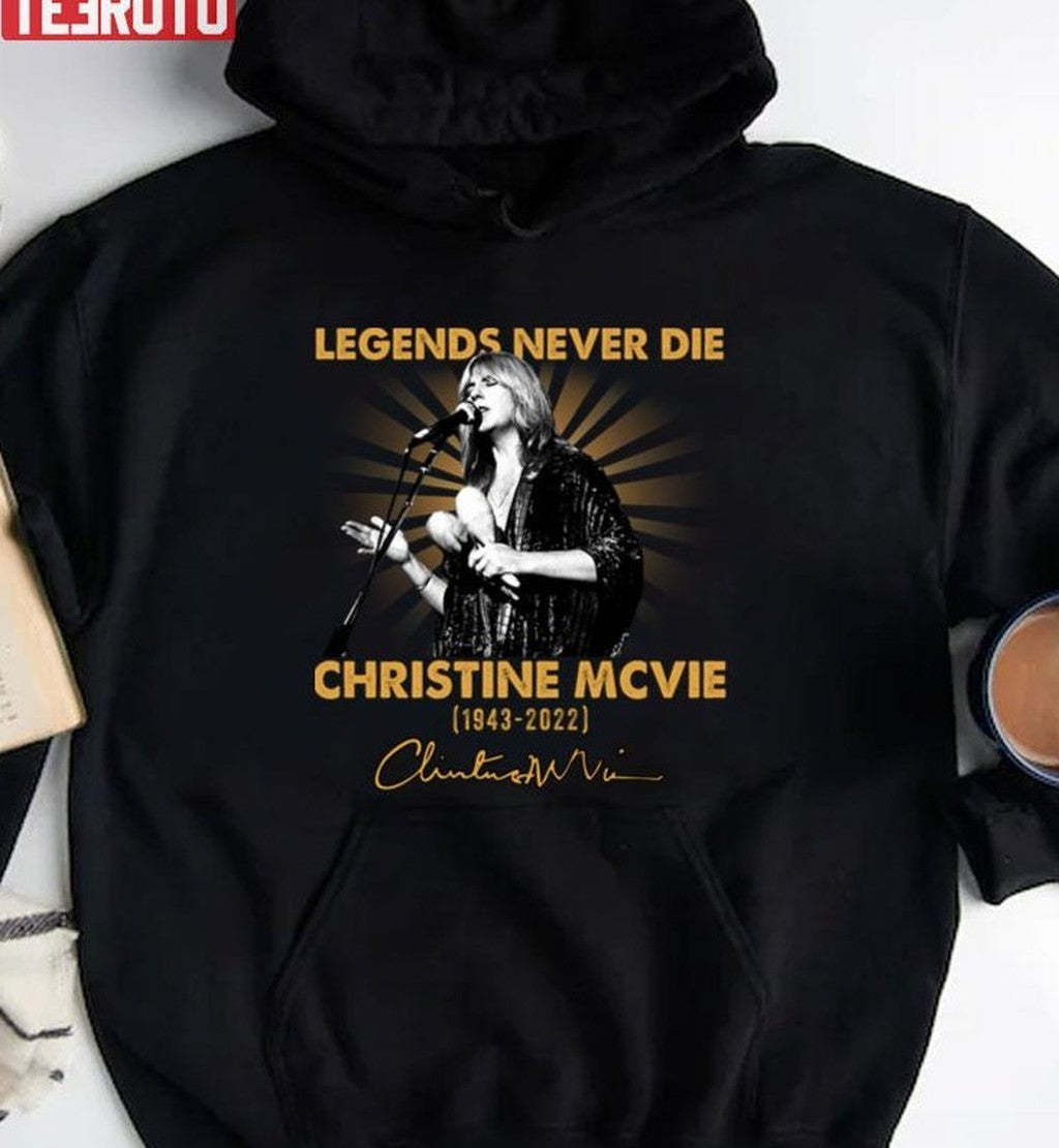 Perfect Legends Never Die Christine Mcvie Unisex Sweatshirt