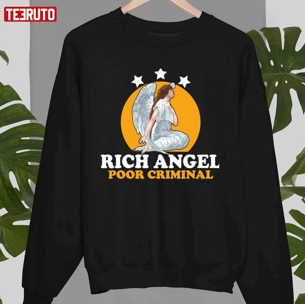 Rich Angel Poor Criminal Eliza Fletcher Victim Of Kidnapping Unisex T-Shirt