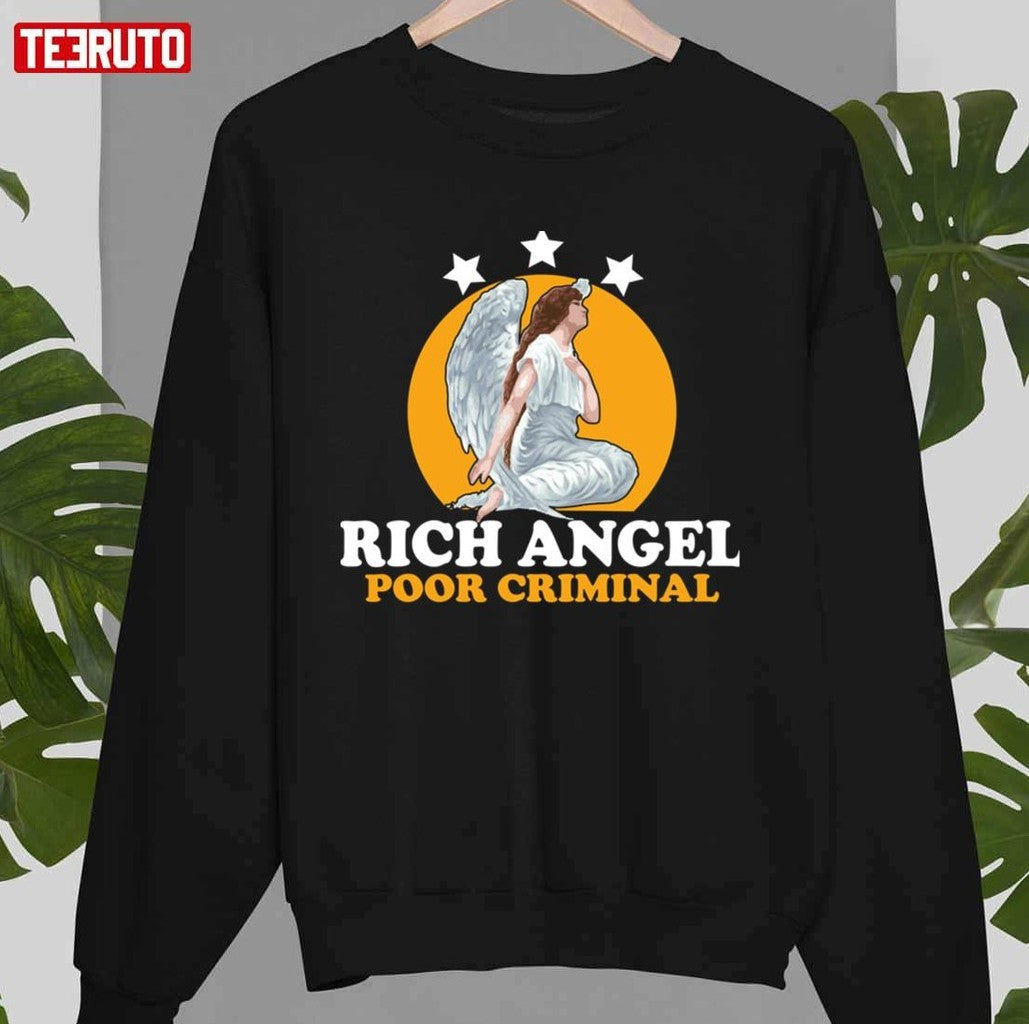 Rich Angel Poor Criminal Eliza Fletcher Victim Of Kidnapping Unisex T-Shirt