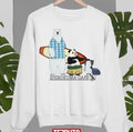 Shirokuma Cafe Polar Bear Panda Peinguin On Vacation Unisex Sweatshirt